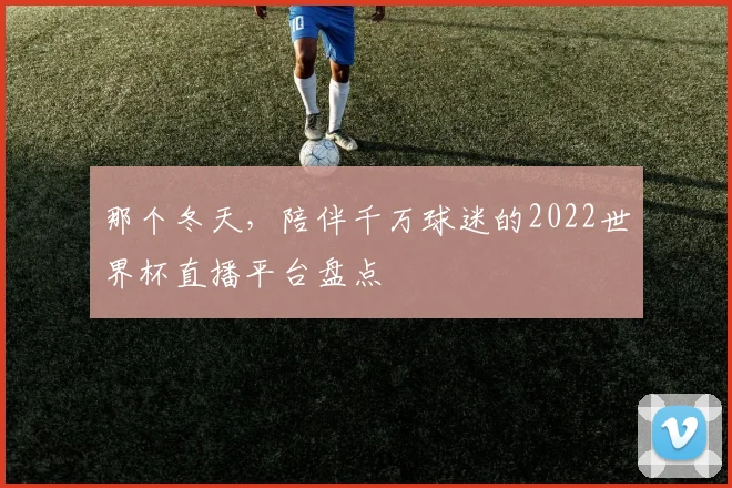 那个冬天，陪伴千万球迷的2022世界杯直播平台盘点